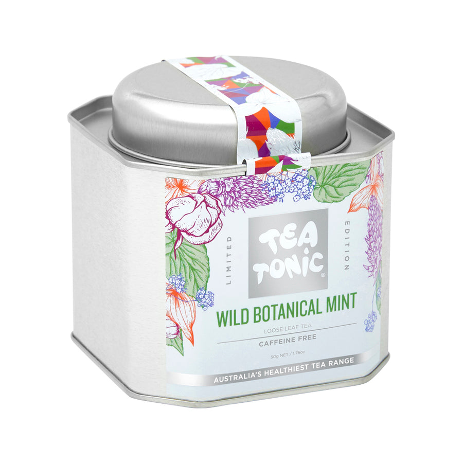 Tea Tonic Wild Botanical Mint Tea Caddy Tin 50g