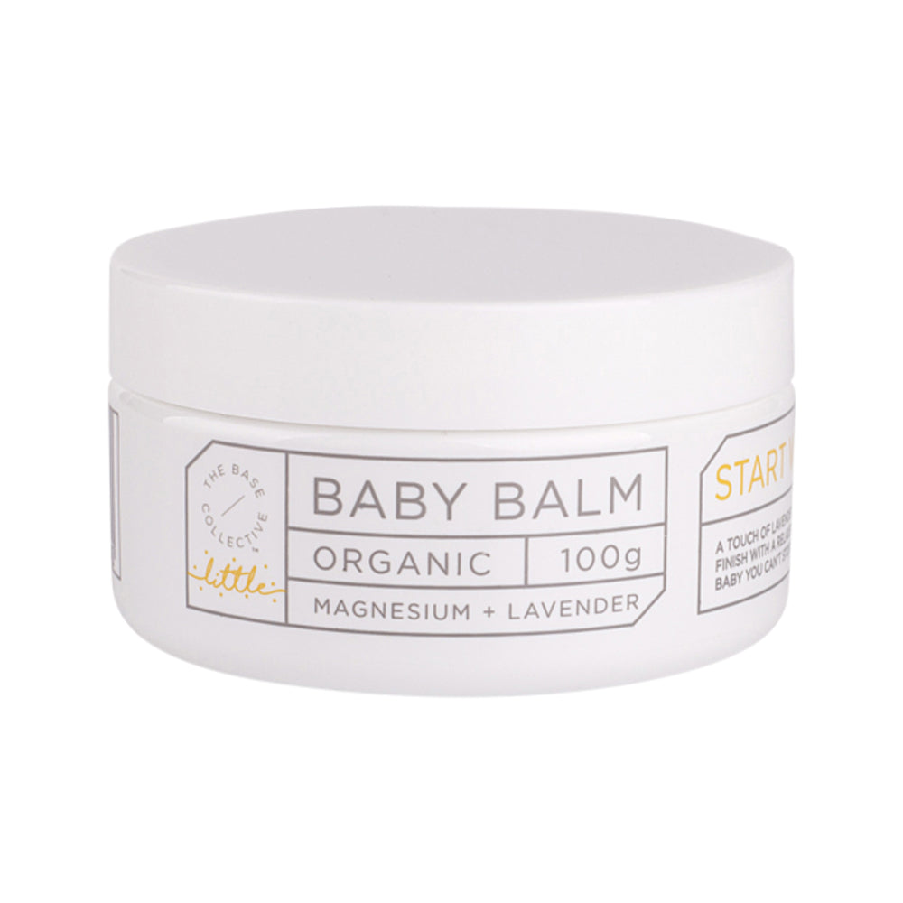 The Base Coll Little Org Baby Balm (Magnesium and Lavender) 100g