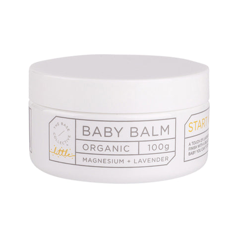 The Base Coll Little Org Baby Balm (Magnesium and Lavender) 100g
