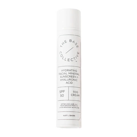 The Base Coll Sunscreen Facial Mineral Hyaluronic Acid Cream 110g