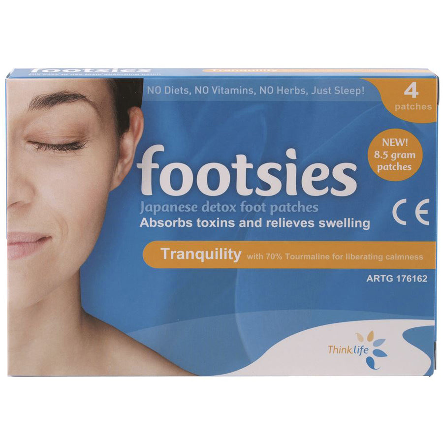 Thinklife Footsies Foot Patch Tranquility Patches x 4 Pack