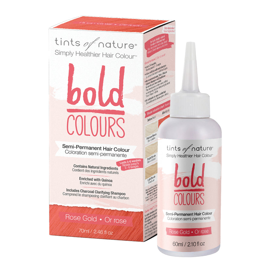 Tints of Nature Bold Colours (Hair Semi Perm) Rose Gold 70ml