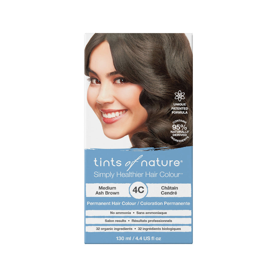 Tints of Nature Perm Hair Colour 4C (Medium Ash Brown)