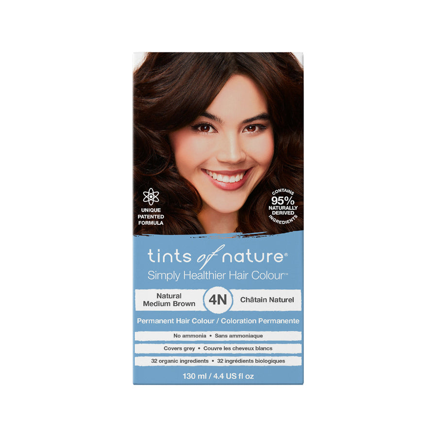 Tints of Nature Perm Hair Colour 4N (Natural Medium Brown)