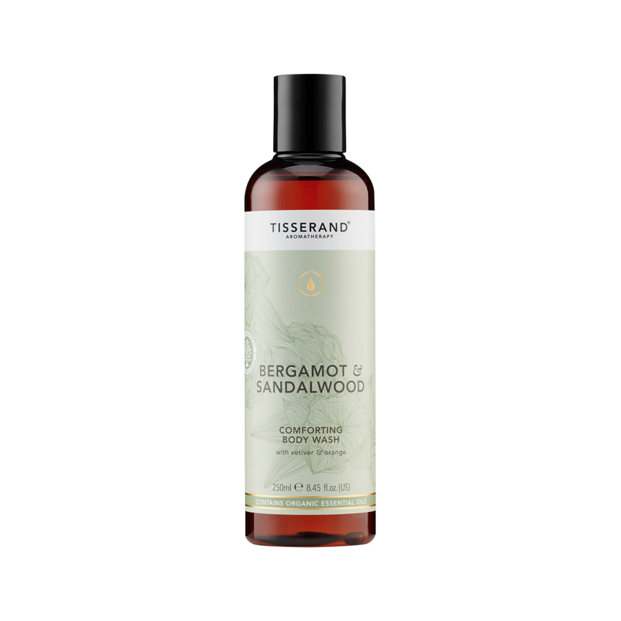 Tisserand Body Wash Bergamot and Sandalwood 250ml