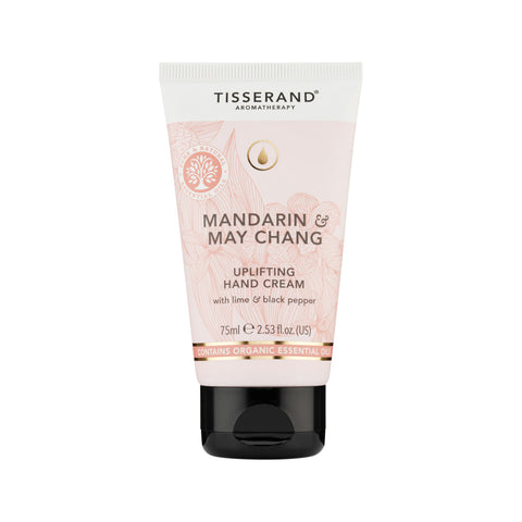 Tisserand Mandarin and May Chang Uplifting Hand Cream 75ml