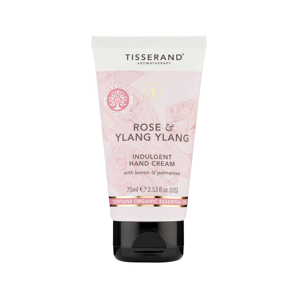 Tisserand Hand Cream Rose and Ylang Ylang 75ml