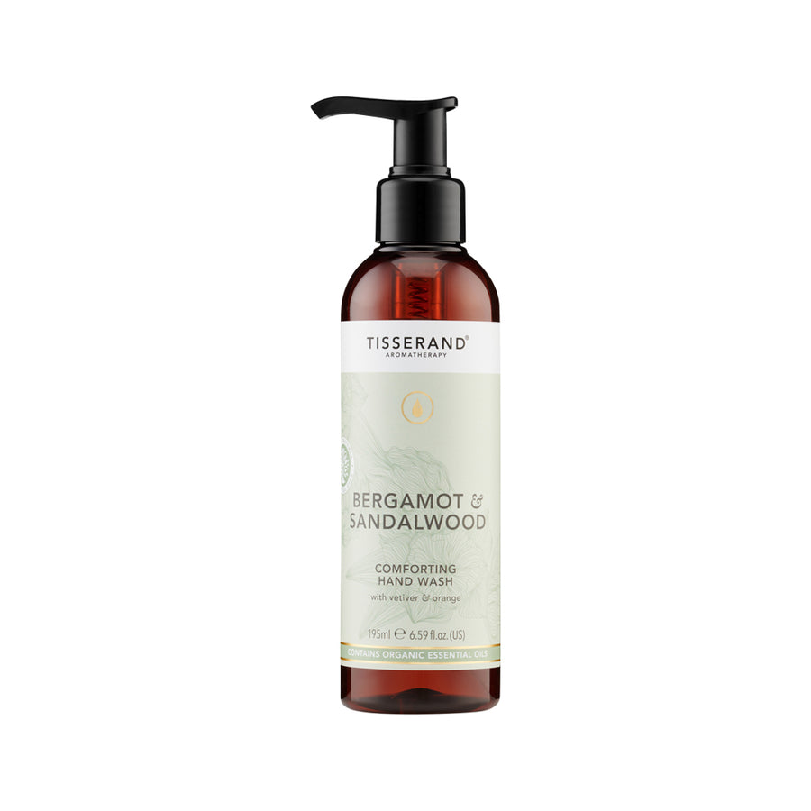 Tisserand Hand Wash Bergamot and Sandalwood 195ml