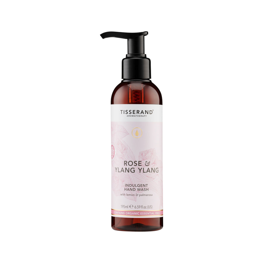 Tisserand Hand Wash Rose and Ylang Ylang 195ml