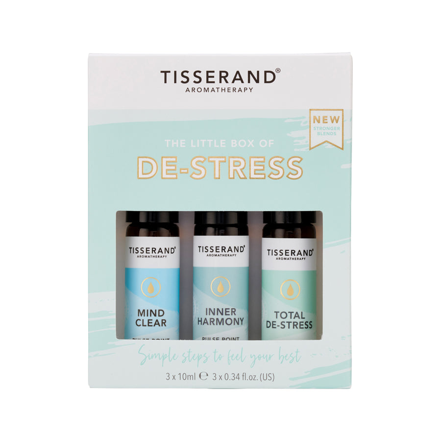 Tisserand Roller Ball Kit Little Box De Stress 10ml x 3 Pack