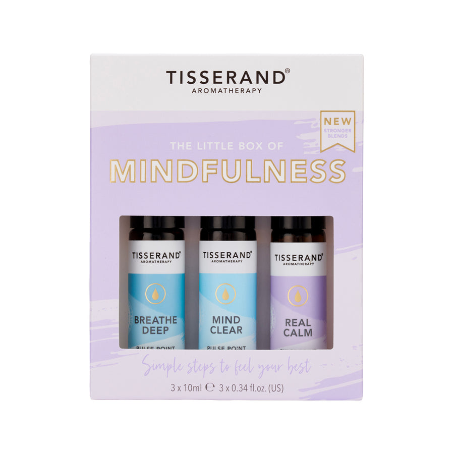 Tisserand Roller Ball Kit Little Box Mindfulness 10ml x 3 Pack