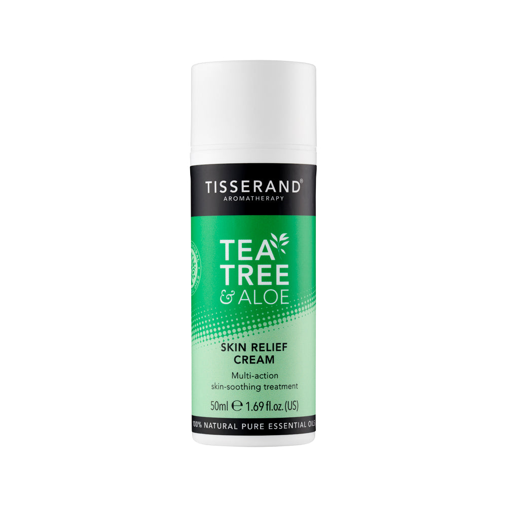 Tisserand Skin Relief Cream Tea Tree and Aloe 50ml