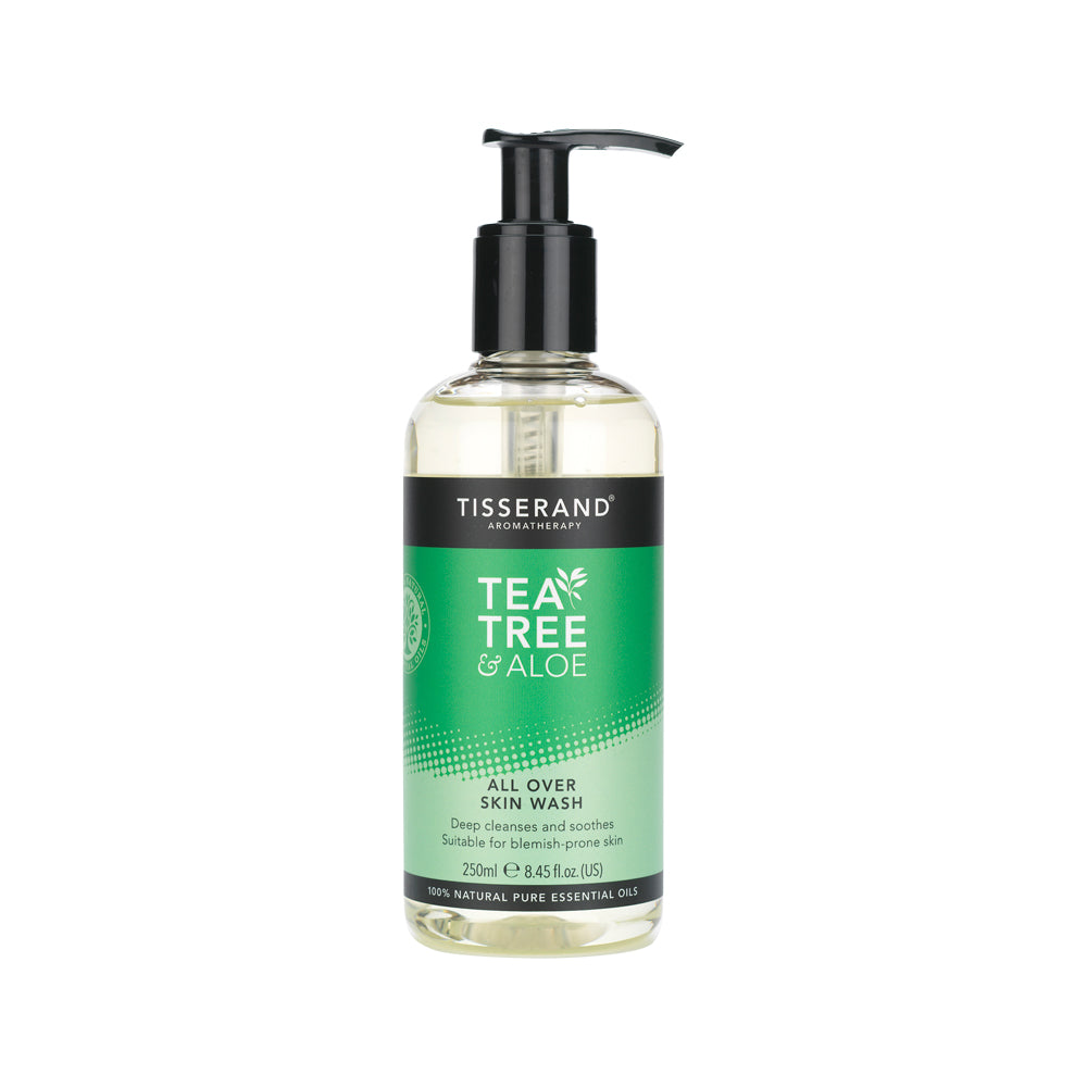 Tisserand Skin Wash (All Over) Tea Tree and Aloe 250ml