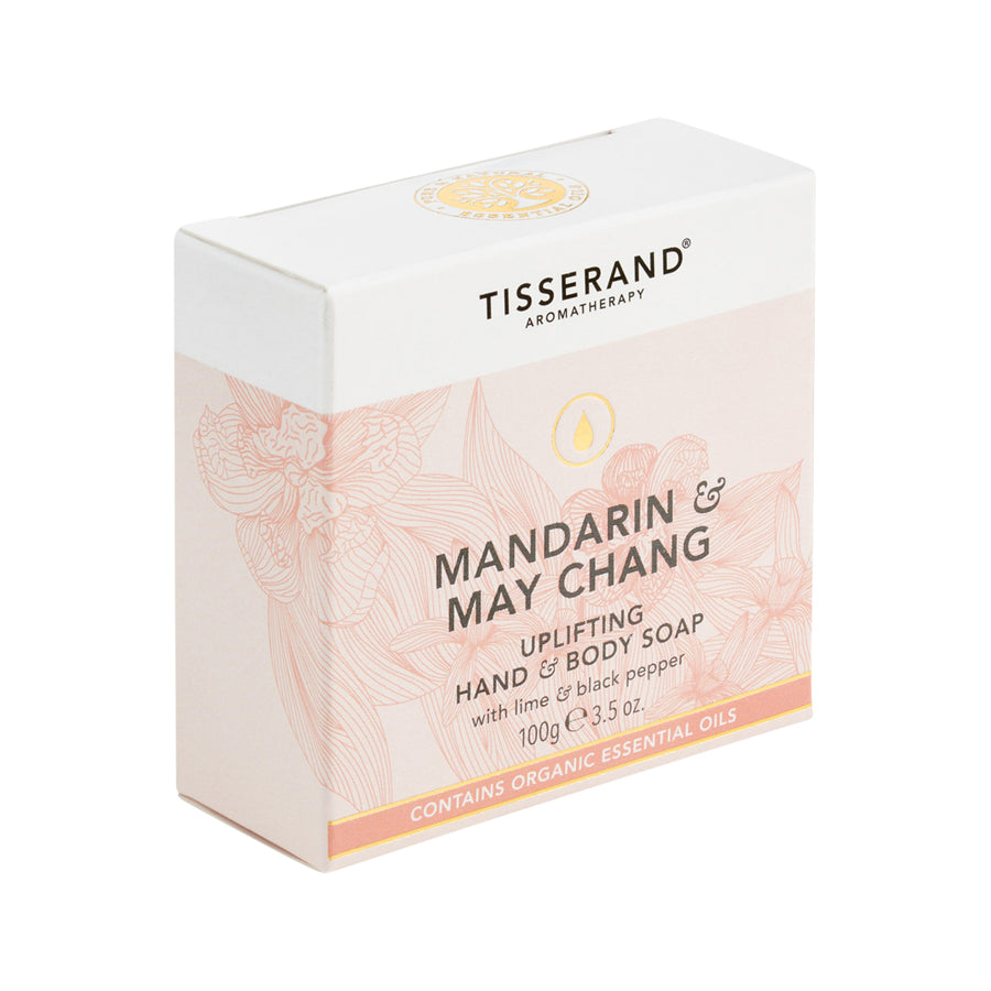 Tisserand Soap Hand Body Mandarin and May Chang 100g