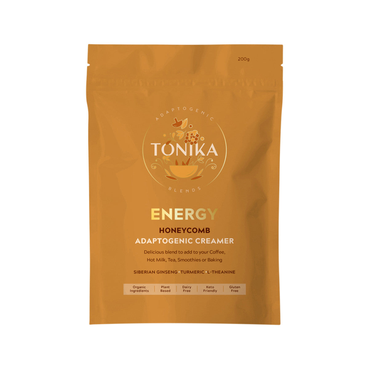 Tonika Adaptogenic Creamer Energy (Honeycomb) 200g