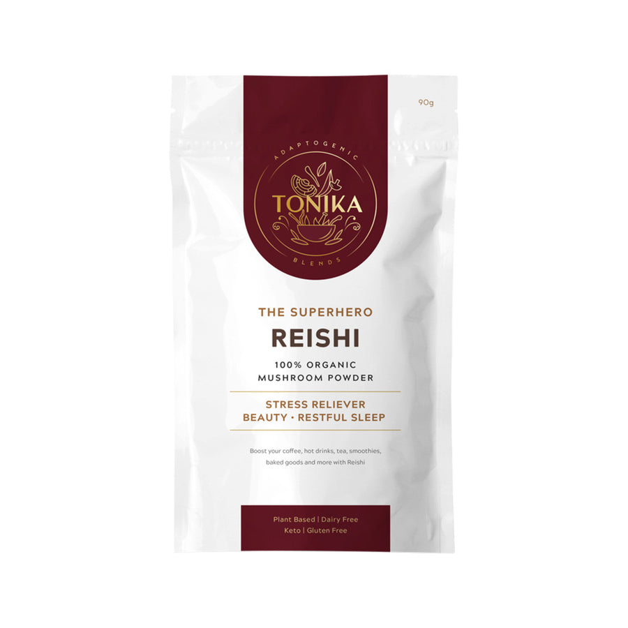 Tonika The Superhero Reishi 100% Organic Mushroom Powder 90g
