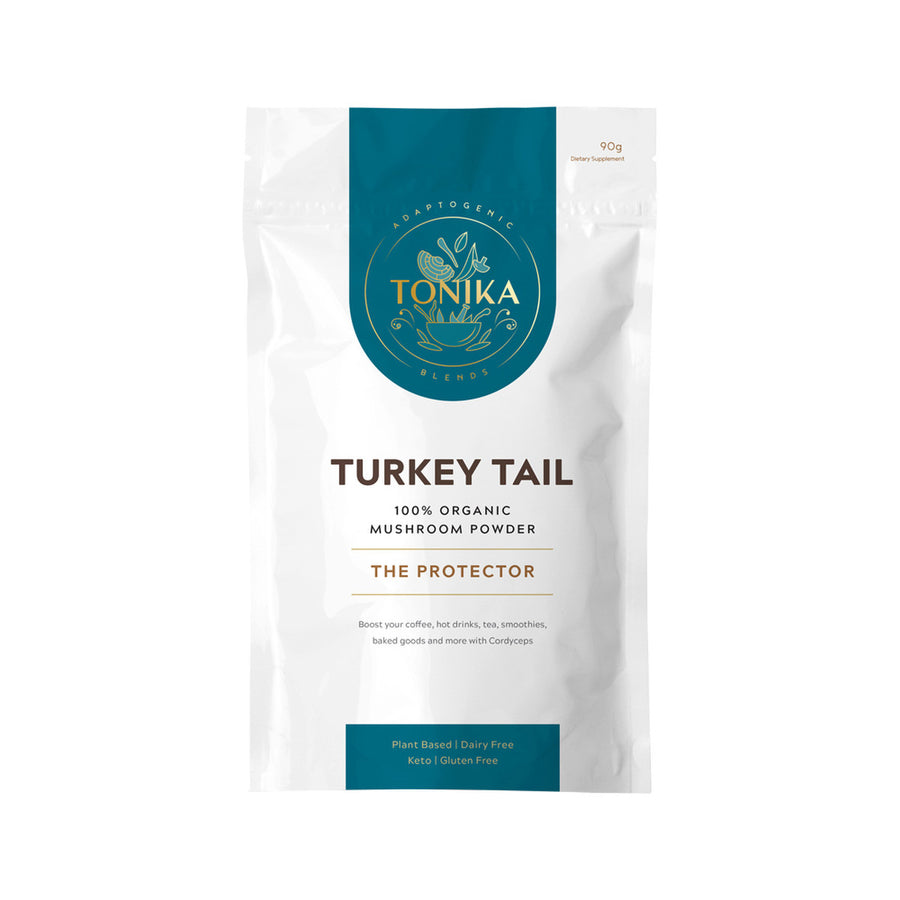 Tonika 100% Organic Mushroom Powder Turkey Tail 90g