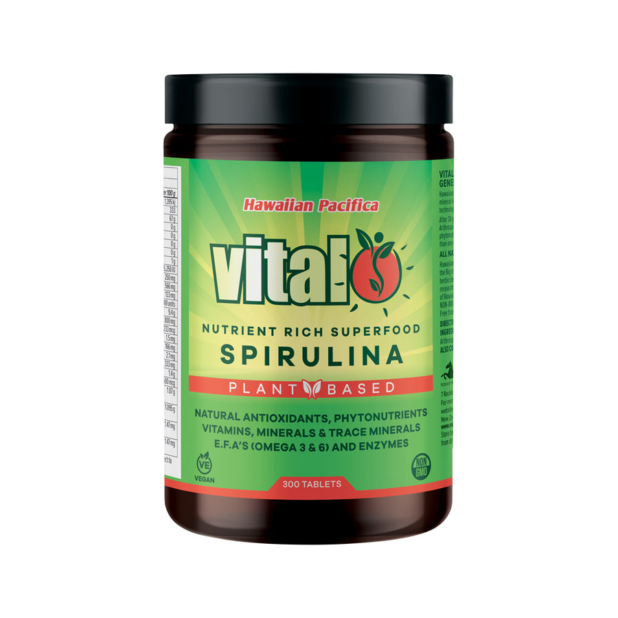 Vital Plant Based Spirulina (Hawaiian Pacifica) 300t