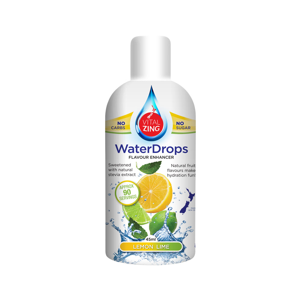 Vital Zing Water Drops Lemon Lime 45ml