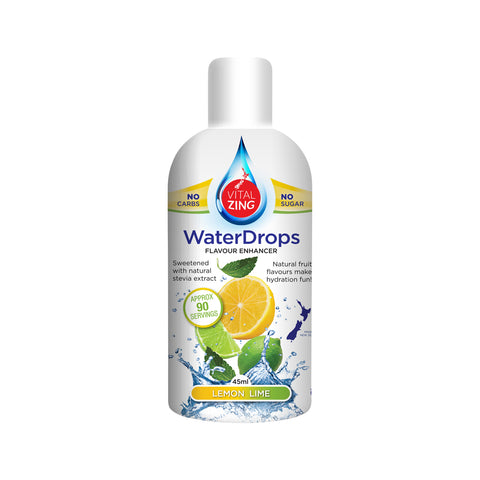 Vital Zing Water Drops Lemon Lime 45ml