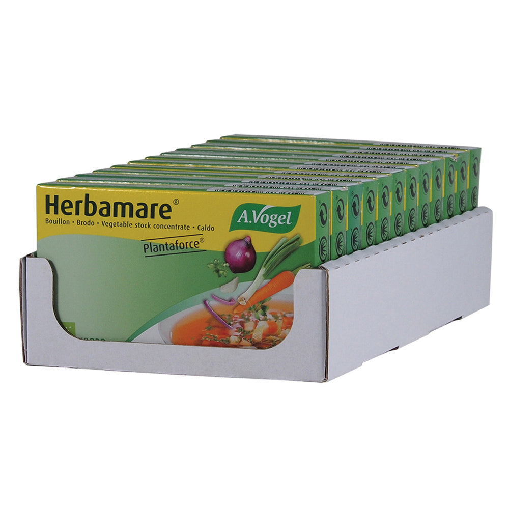 Vogel Org Herbamare Bouillon (Vege Stock) Cubes (11g x 8) x 12 Disp