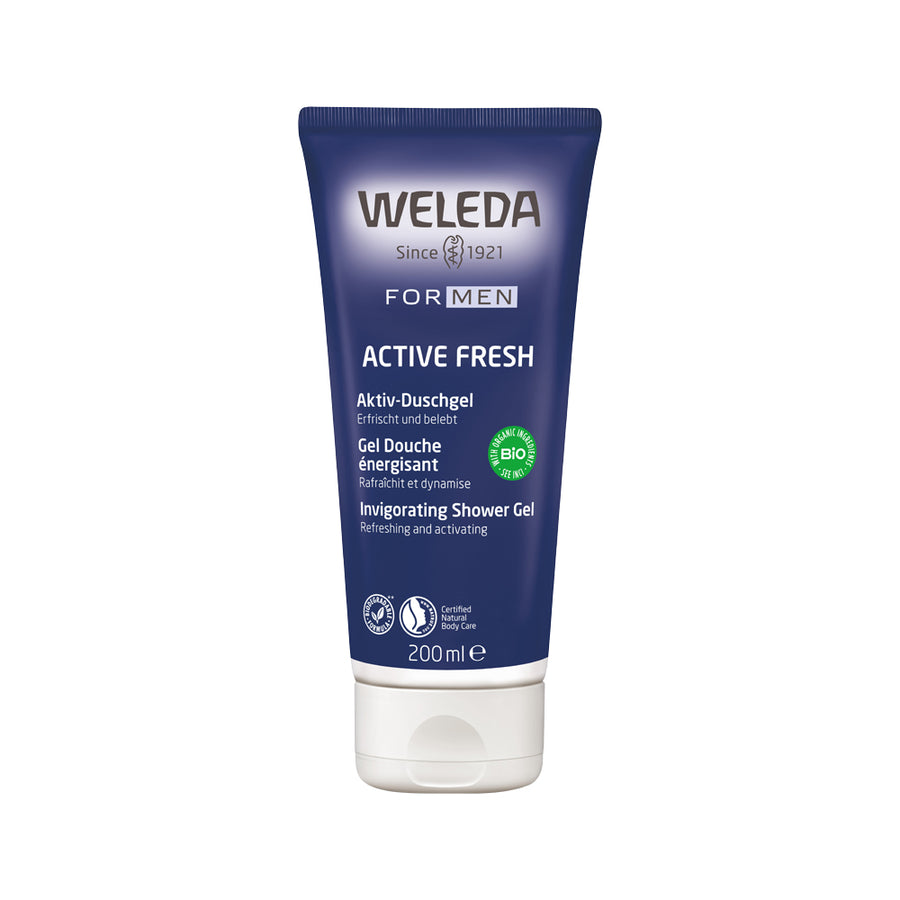 Weleda For Men Org Shower Gel Active Fresh 200ml