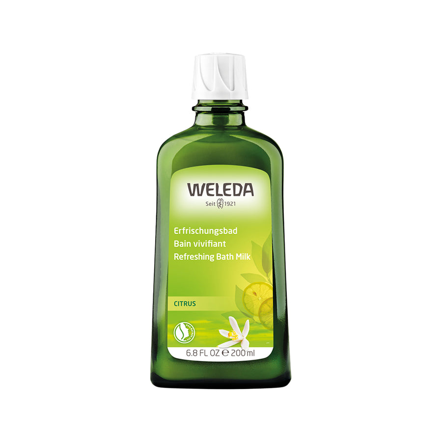 Weleda Org Bath Milk Refreshing (Citrus) 200ml