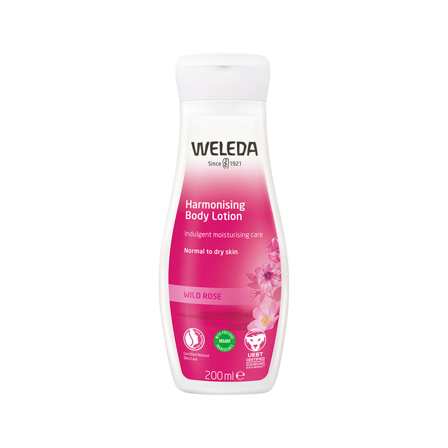 Weleda Org Body Lotion Harmonising (Wild Rose) 200ml
