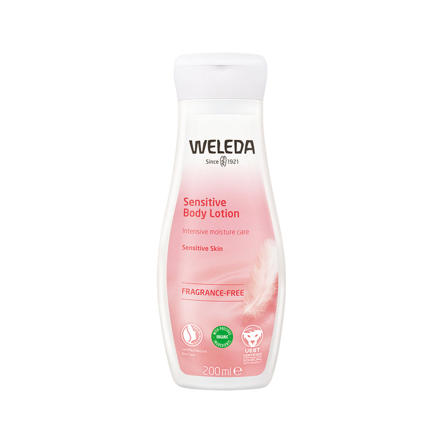 Weleda Org Body Lotion Sensitive (Fragrance Free) 200ml