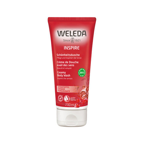Weleda Org Body Wash Creamy Inspire (Pomegranate) 200ml