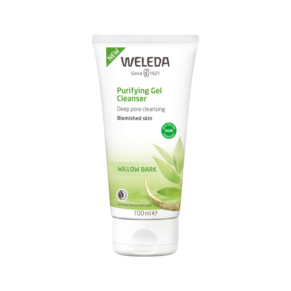 Weleda Org Cleanser Gel Purifying Blemished Skin (Willow Bark) 100ml