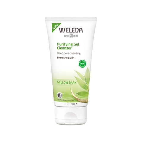 Weleda Org Cleanser Gel Purifying Blemished Skin (Willow Bark) 100ml