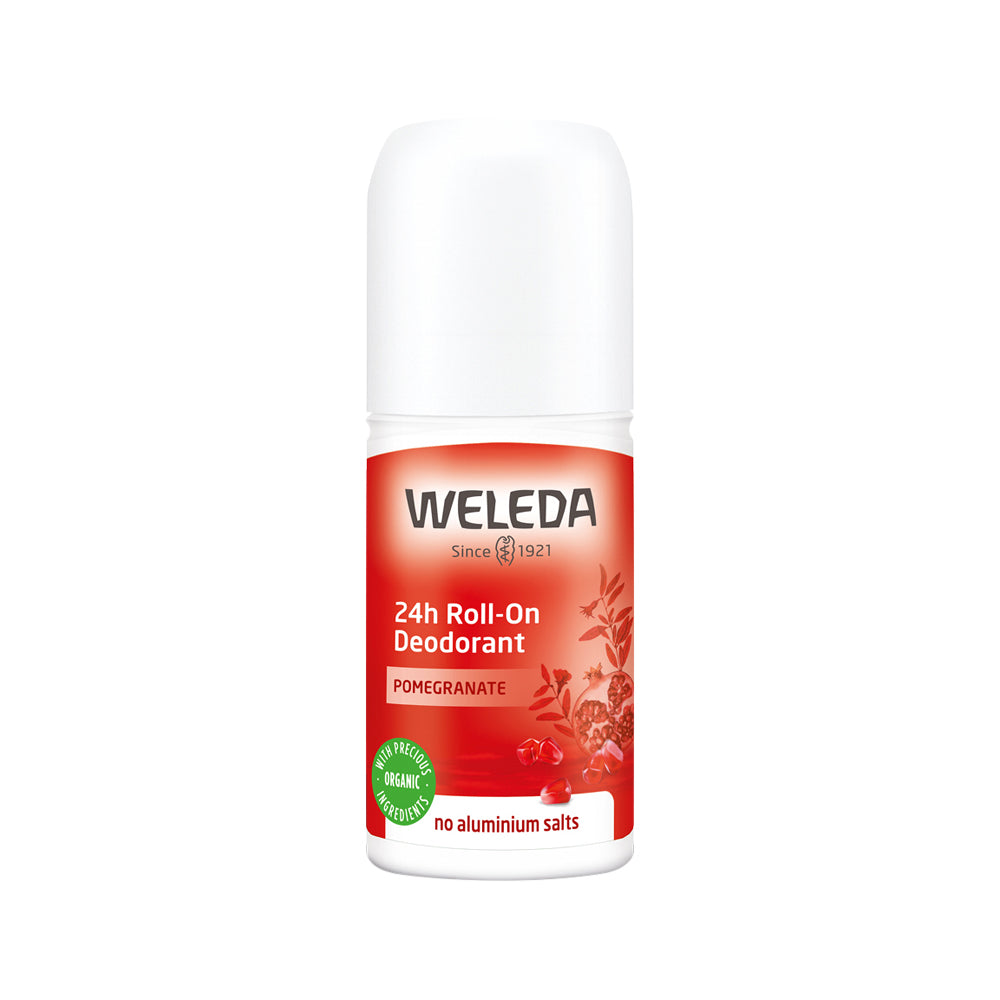Weleda Org Deodorant Roll On 24hr Pomegranate 50ml