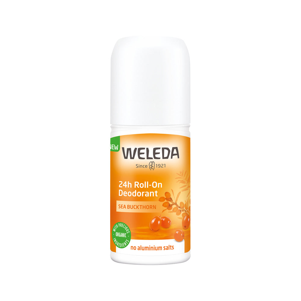Weleda Org Deodorant Roll On 24hr Sea Buckthorn 50ml