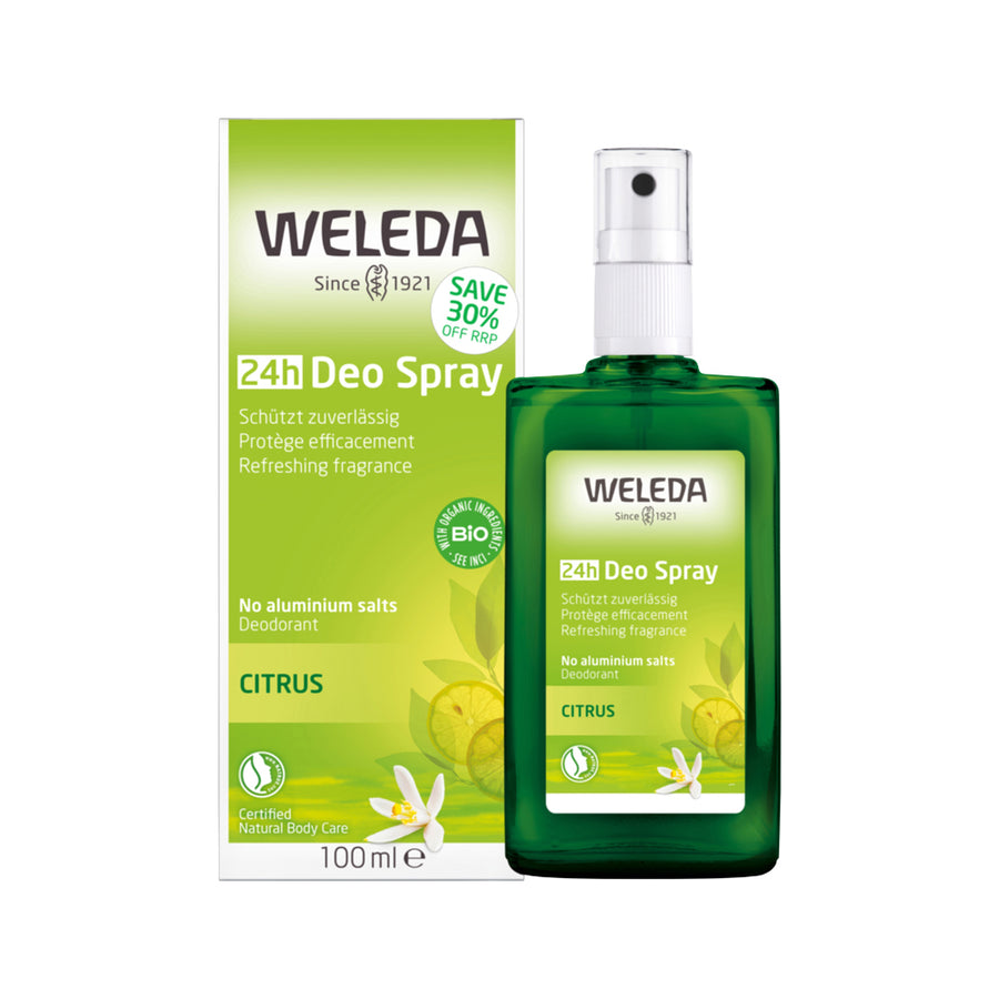 Weleda Org Deodorant Spray Citrus STICKERED 100ml