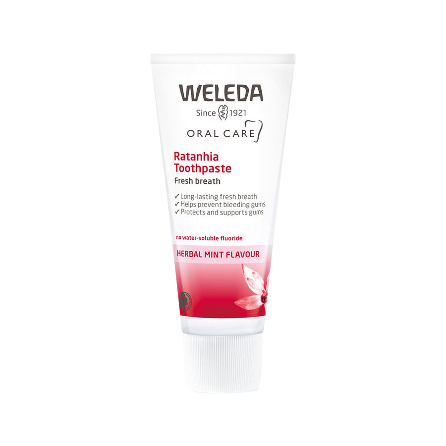 Weleda Org Oral Care Toothpaste Ratanhia (Herbal Mint) 75ml