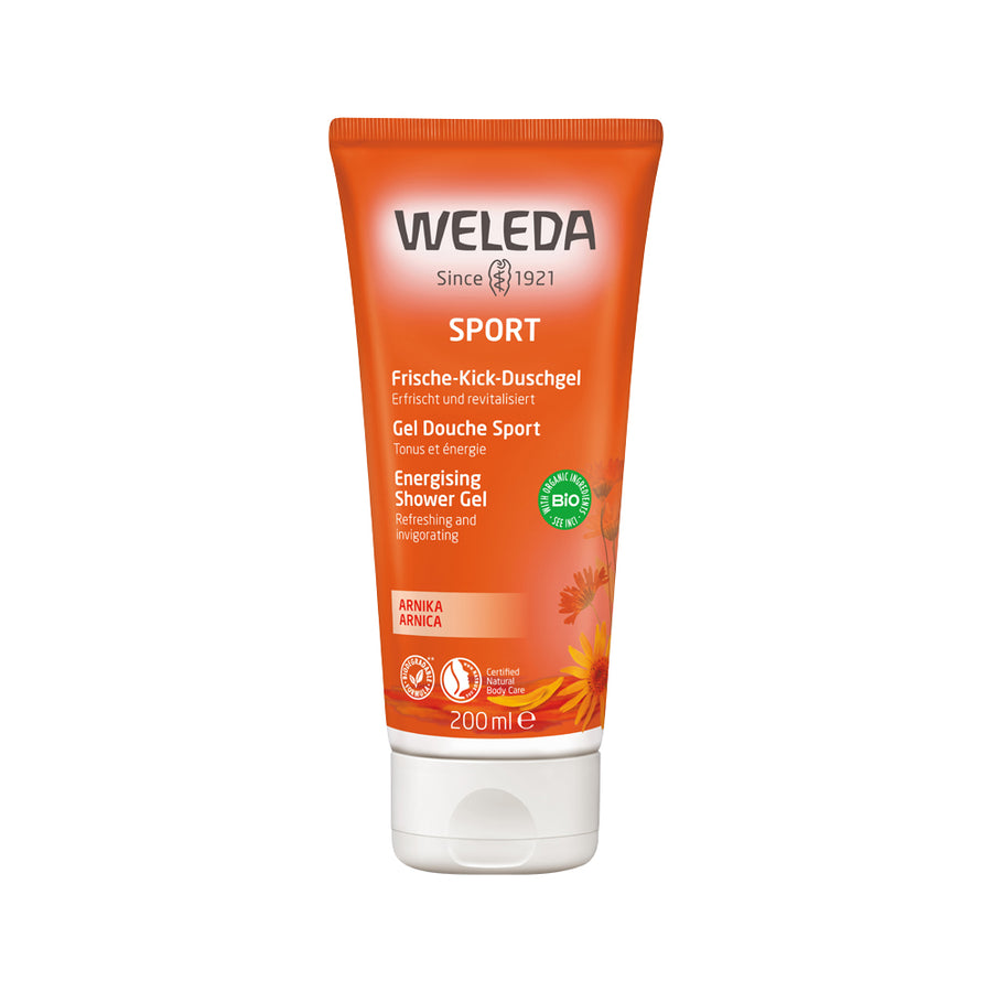 Weleda Sport Arnika Arnica Energising Shower Gel 200ml