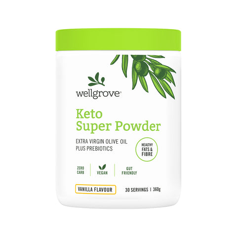 Wellgrove Keto Super Powder Vanilla Flavour 360g