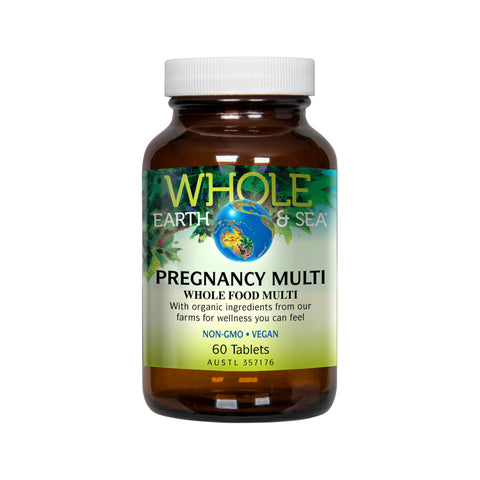 Whole Earth and Sea Pregnancy Multi Whole Food Multi 60 Tablets