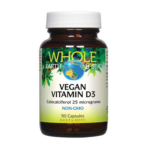 Whole Earth & Sea Vegan Vitamin D3 90c