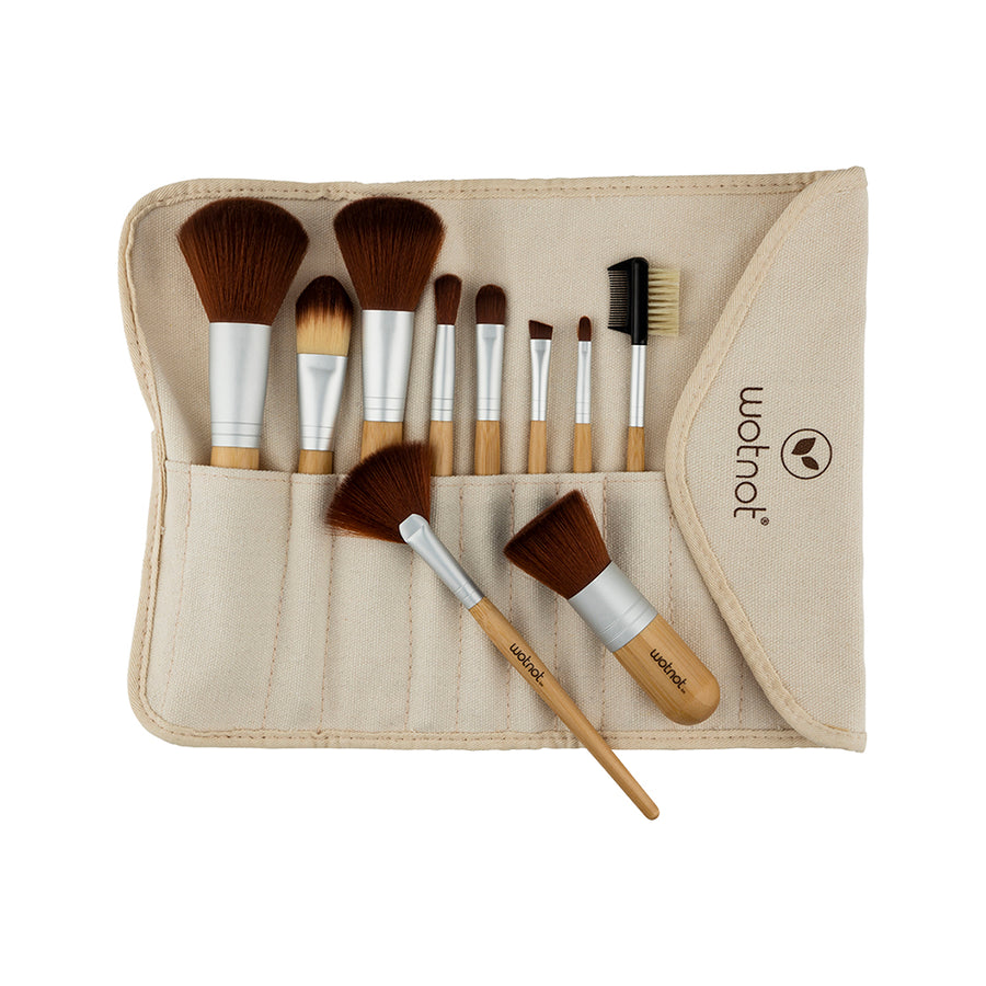 Wotnot Nat Make Up Brush x 10 Set