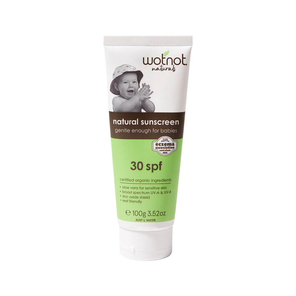 Wotnot Nat Natural Sunscreen 30 SPF 100g