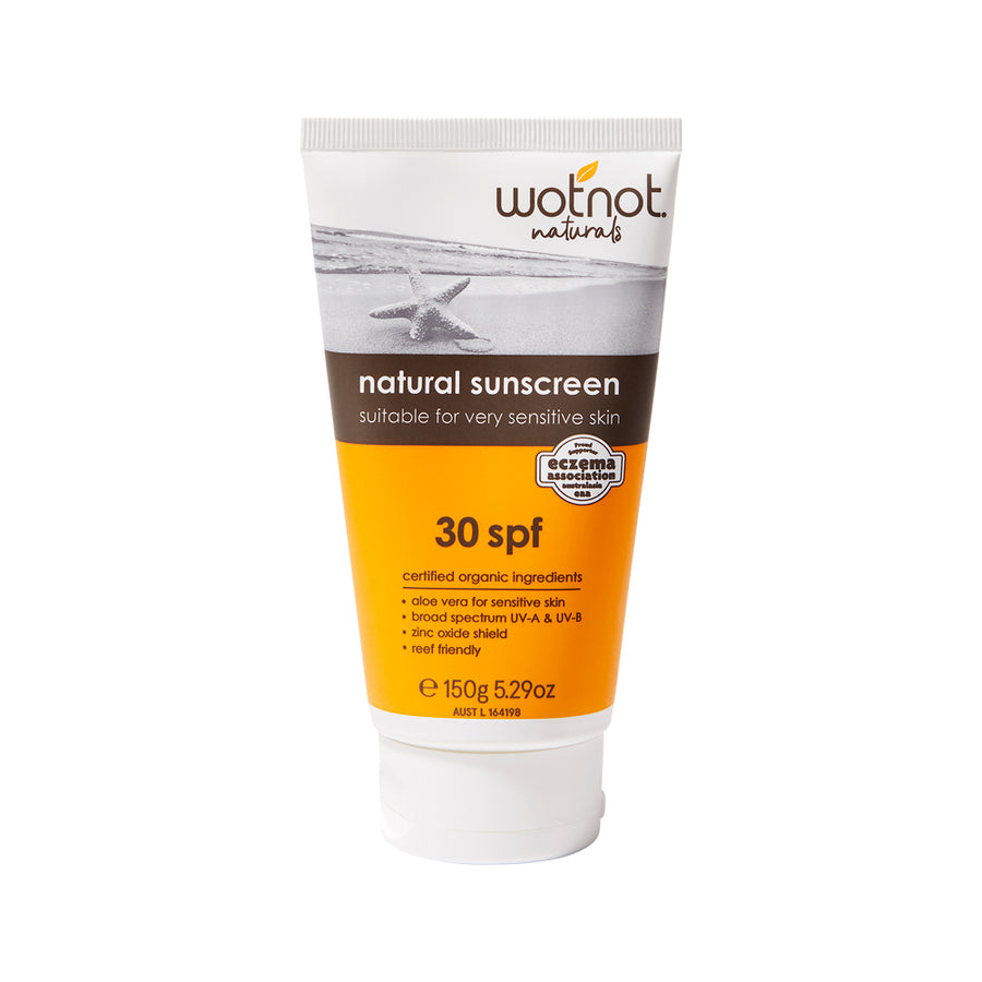 Wotnot Nat Natural Sunscreen 30 SPF 150g
