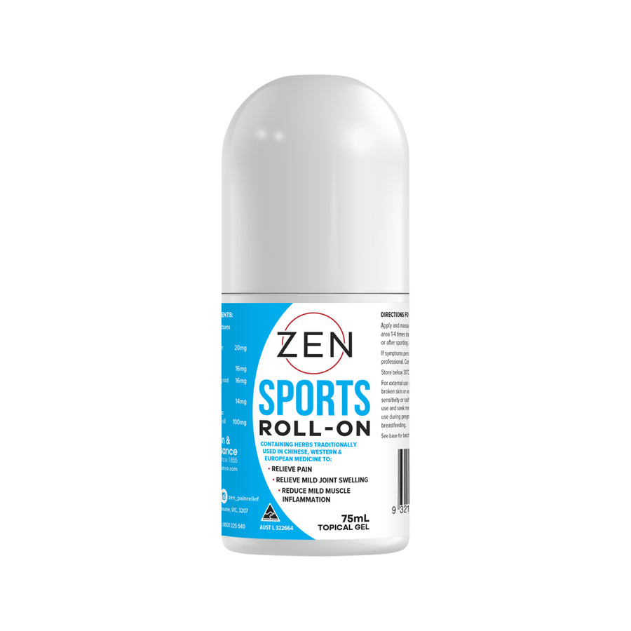 Zen Sports (Therapeutic Massage Liniment) Roll On 75ml